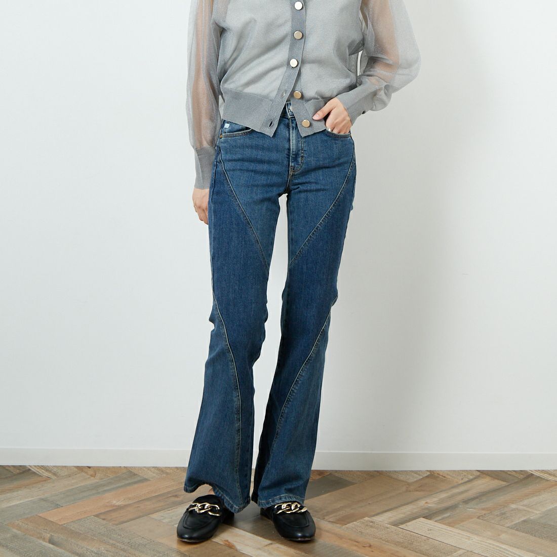 786 SPIRAL&&モデル身長：160cm 着用サイズ：26&&