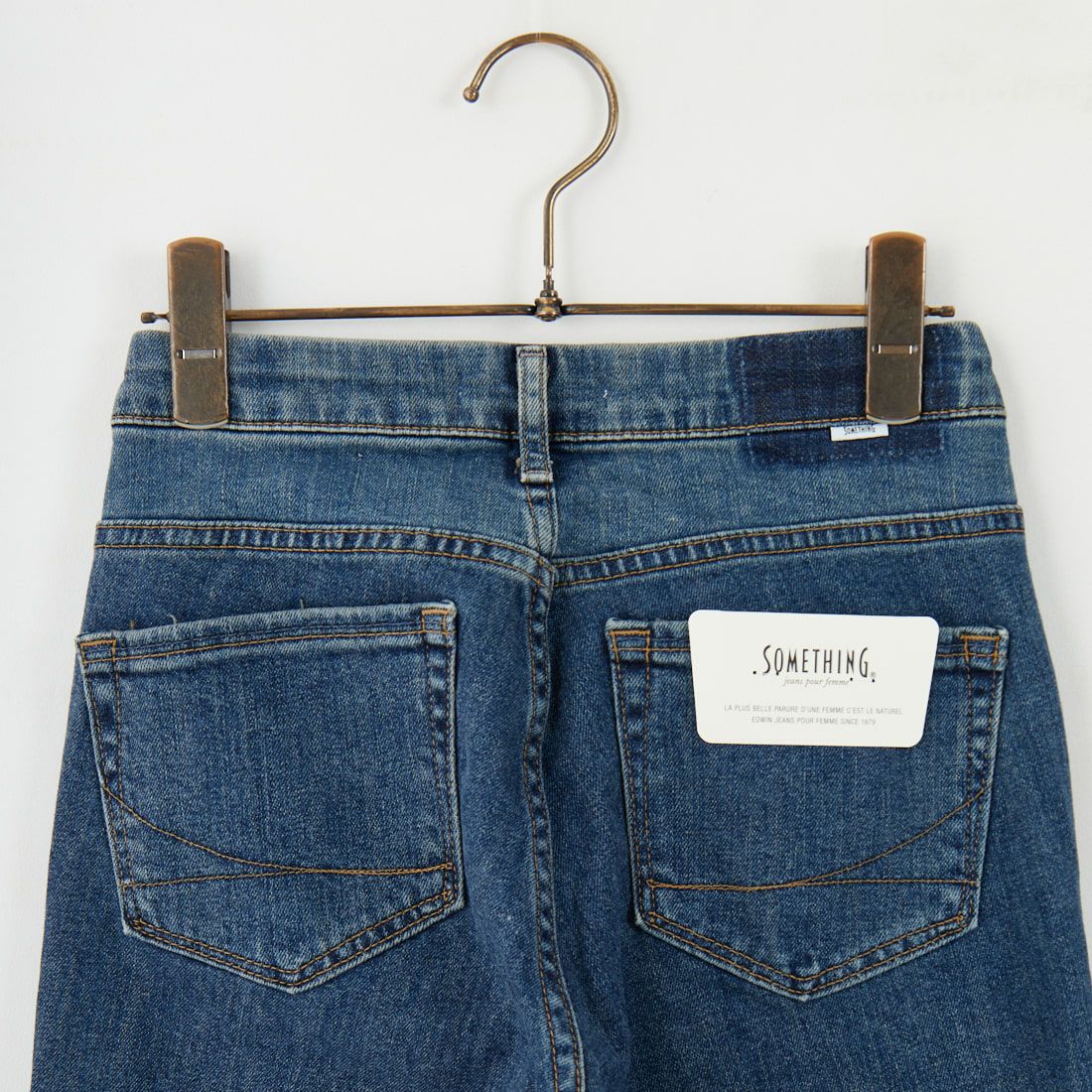 SOMETHING [サムシング] LISA スパイラルフレアデニムパンツ [SKY31] 786 SPIRAL