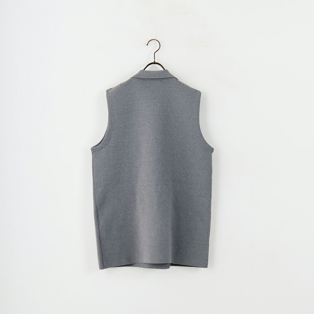 TORRAZZO DONNA [トラッゾドンナ] ミラノリブニットベスト [6260-410] 13 GRAY