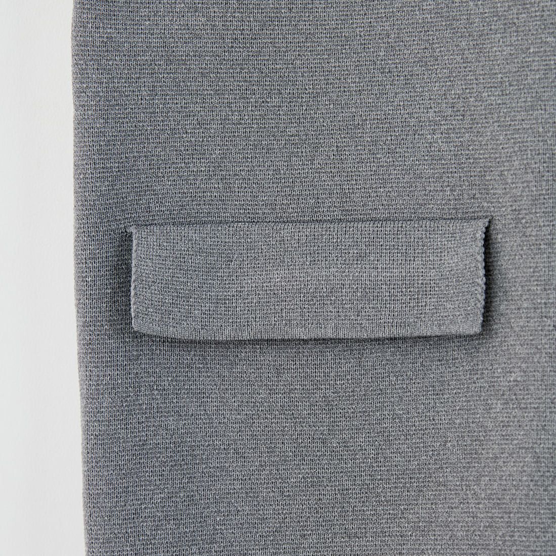 TORRAZZO DONNA [トラッゾドンナ] ミラノリブニットベスト [6260-410] 13 GRAY