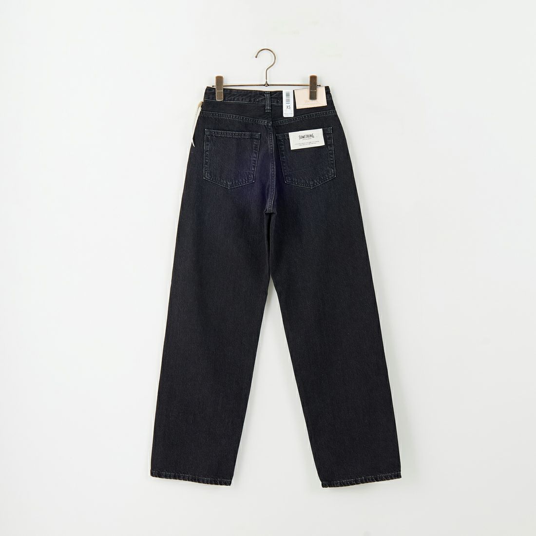 SOMETHING [サムシング] ELSA ヴィンテージルーズストレートデニム [SEA15] 83 BLACK