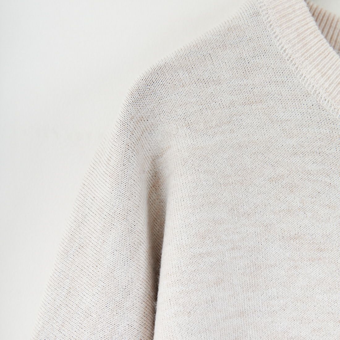 Americana × JEANS FACTORY [アメリカーナ × ジーンズファクトリー] 別注 ショート丈 フロントロゴ スウェットライクニット [ASO-C-003-2-JF] ｱｲﾎﾞﾘｰ