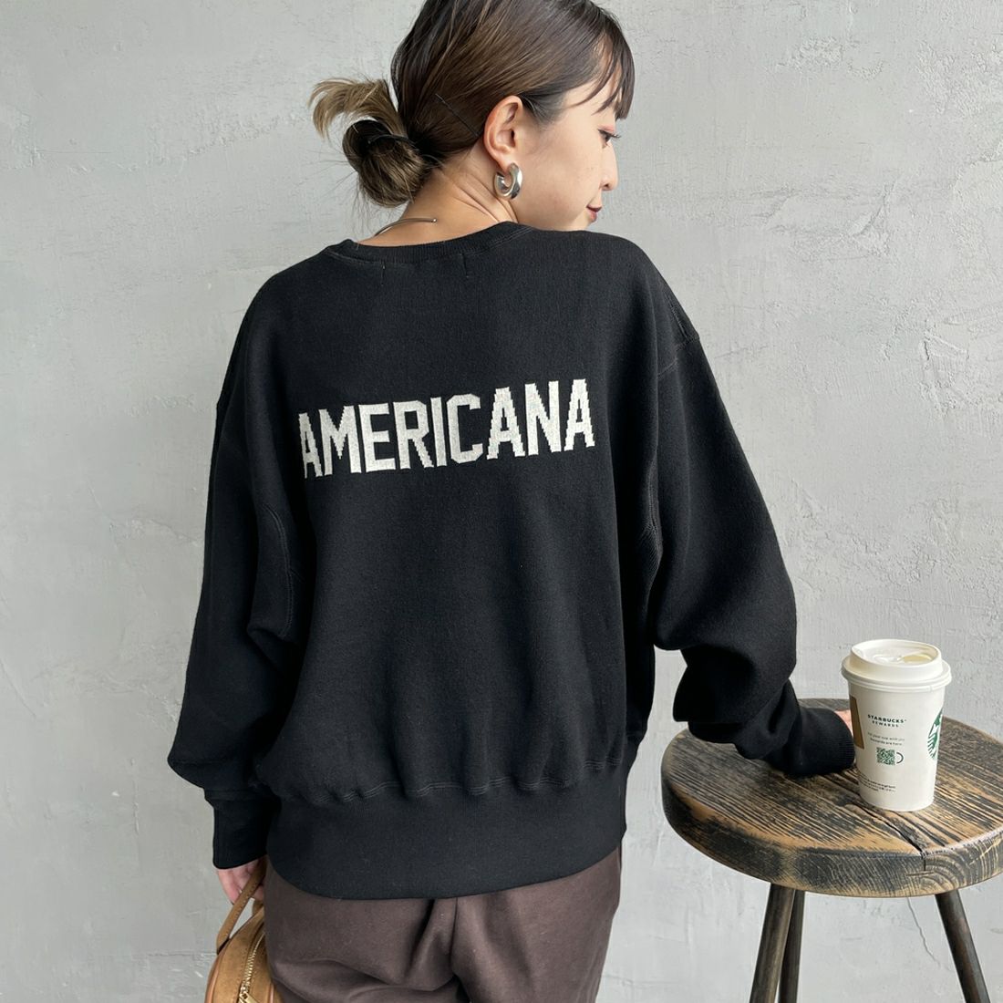 ﾌﾞﾗｯｸ&&モデル身長：150cm 着用サイズ：ONE SIZE&&