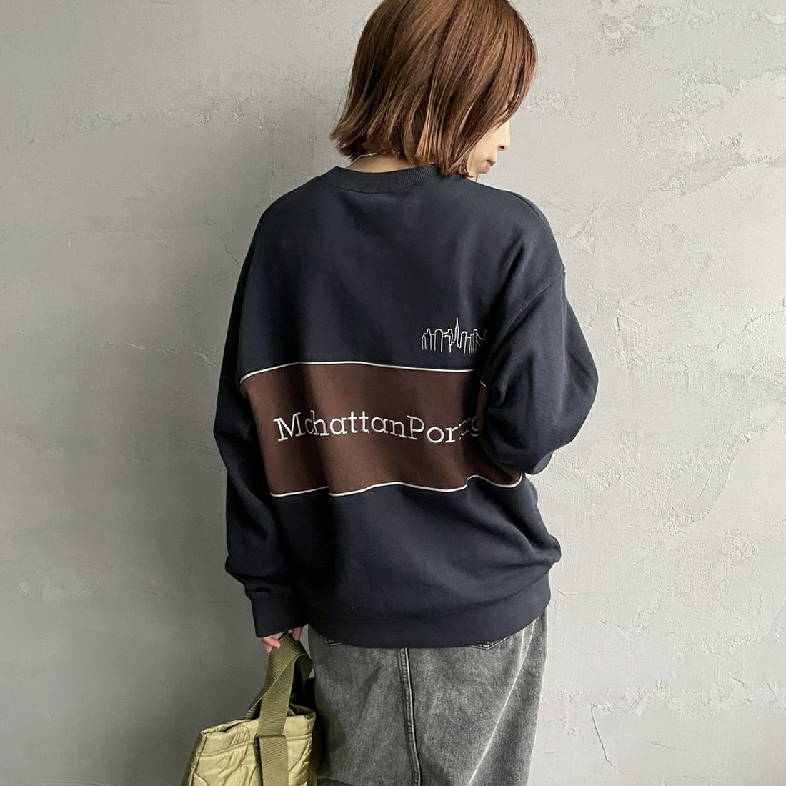 NAVY&&モデル身長：158cm 着用サイズ：S&&