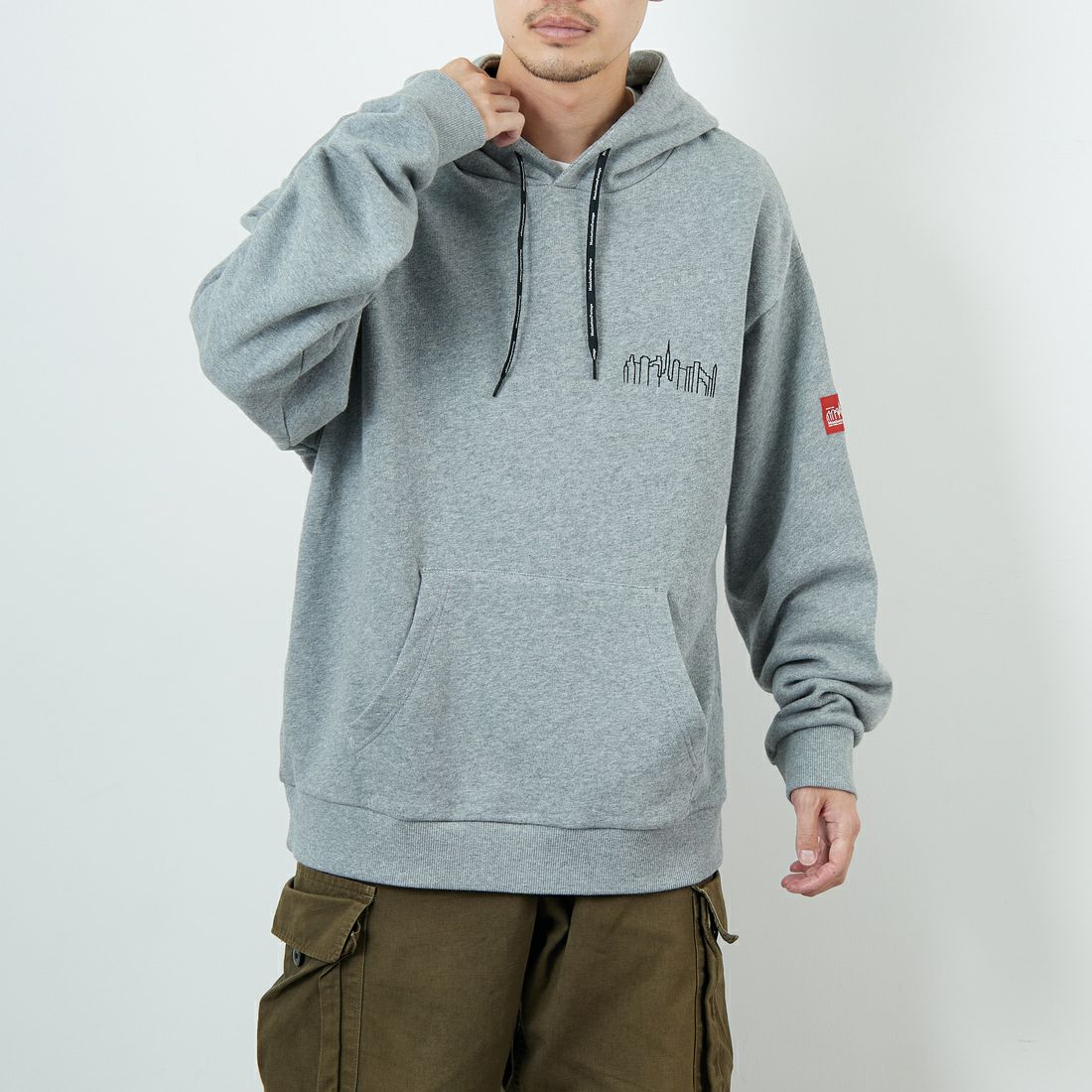 H.GRAY&&モデル身長：168cm 着用サイズ：L&&