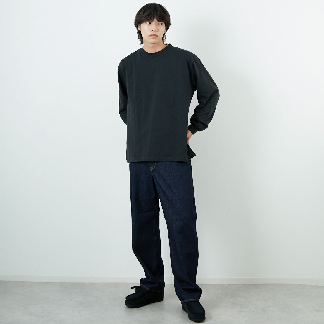 YANUK [ヤヌーク] PREMIUM2 ワイドストレート Roomy [57253040] POW