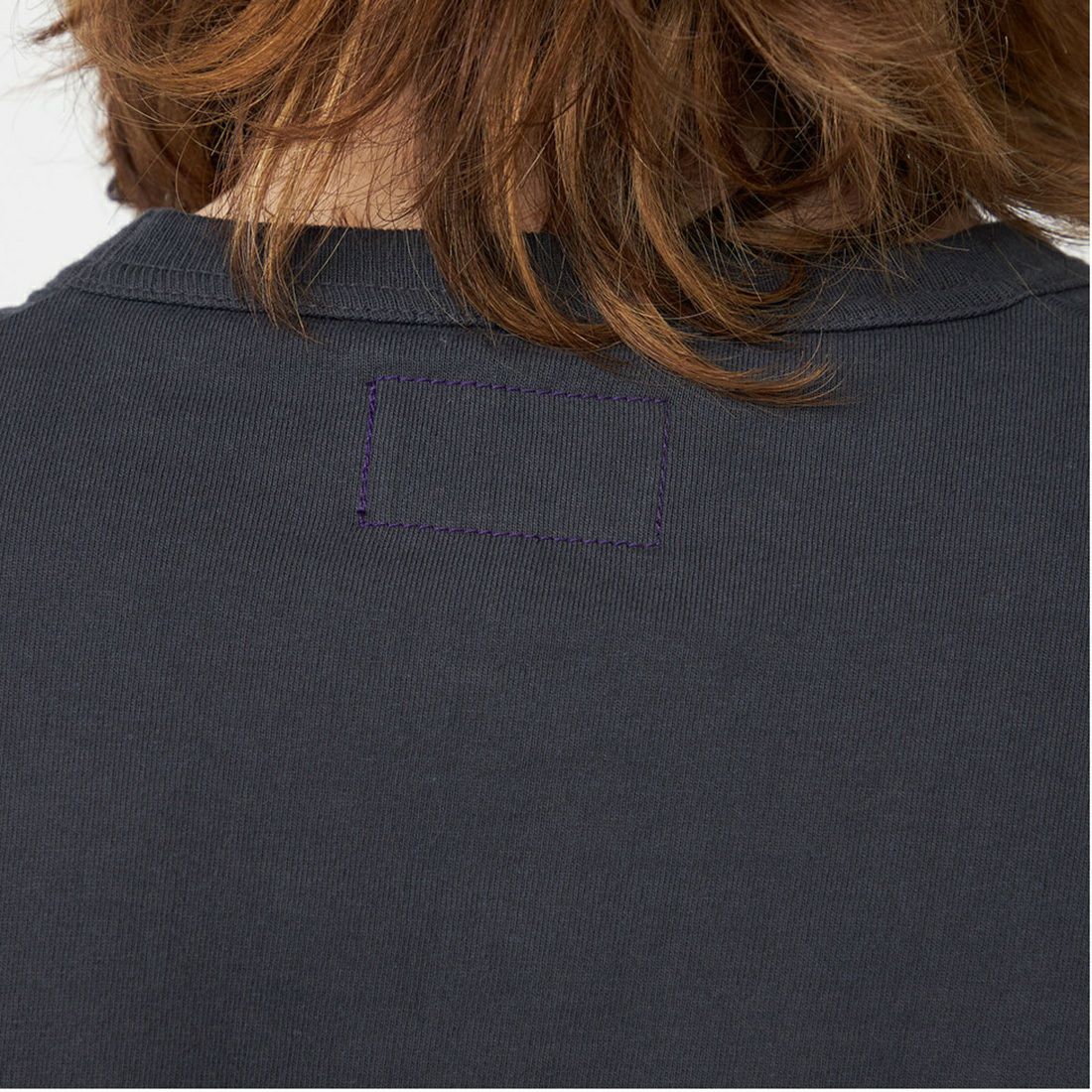 THE NORTH FACE PURPLE LABEL [ザ ノースフェイス パープルレーベル] 8オンスフィールド ロングスリーブポケットTシャツ [N25FT063] AH ASPHALT &&モデル身長：179cm 着用サイズ：M&&