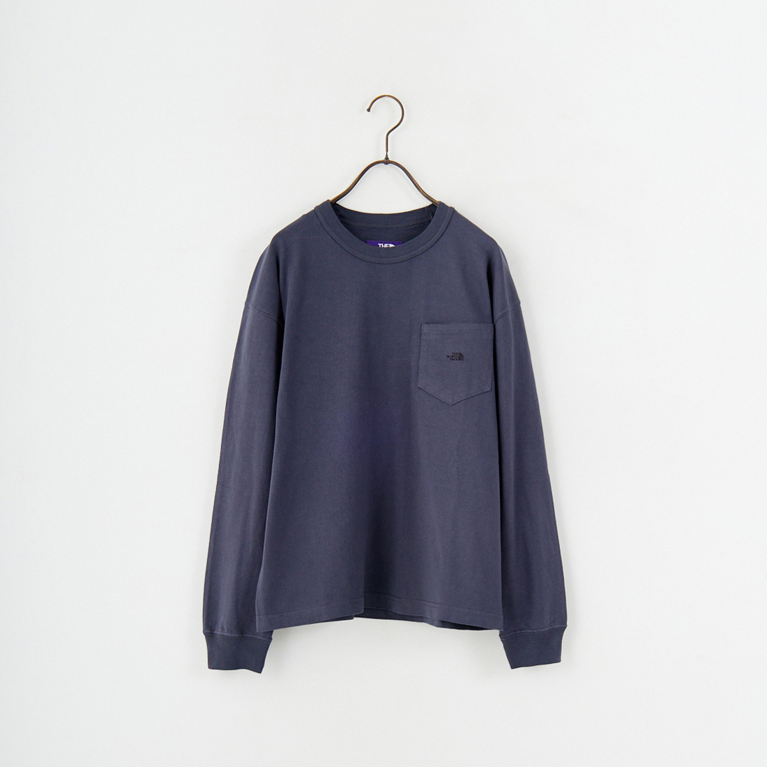 THE NORTH FACE PURPLE LABEL [ザ ノースフェイス パープルレーベル] 8オンスフィールド ロングスリーブポケットTシャツ [N25FT063] AH ASPHALT