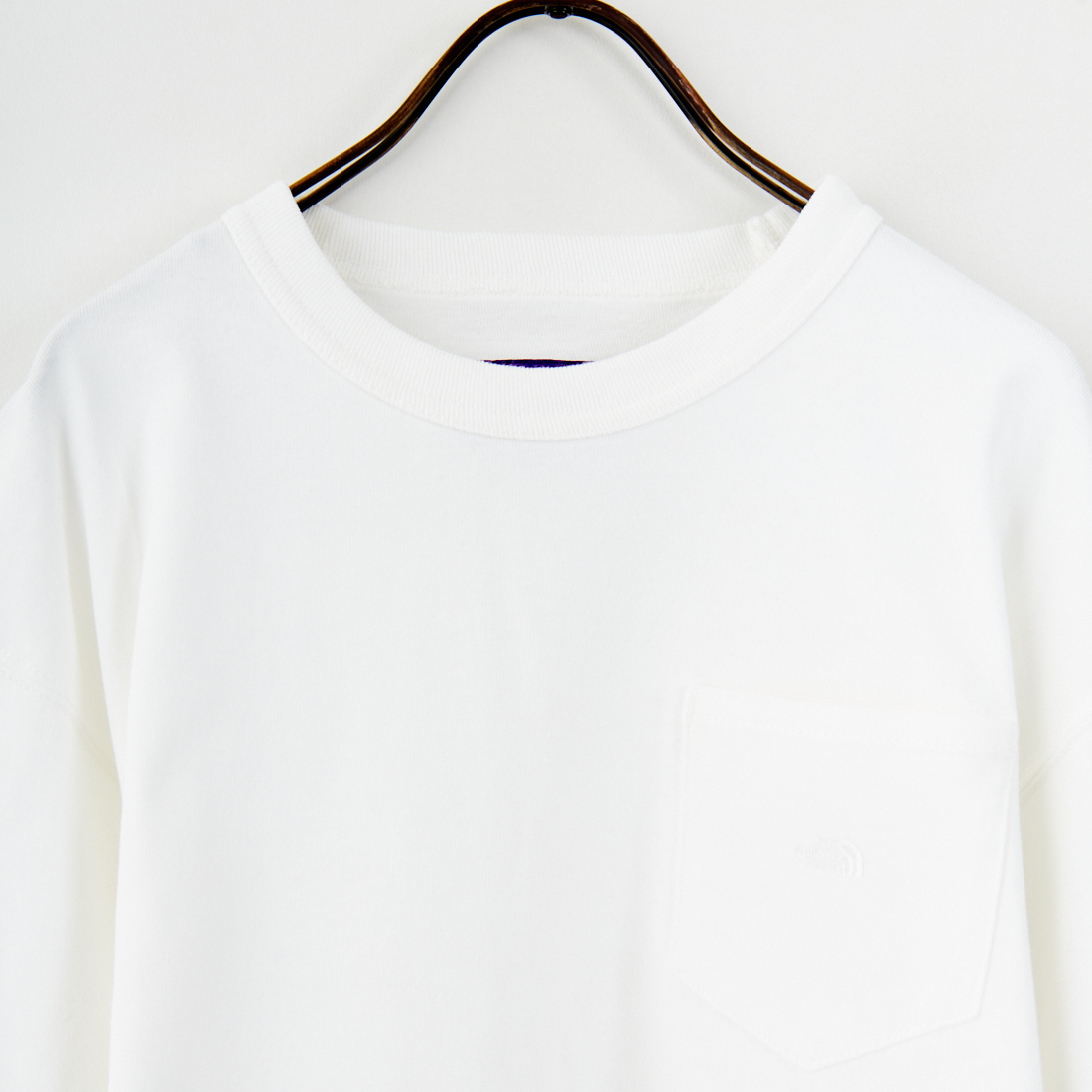 THE NORTH FACE PURPLE LABEL [ザ ノースフェイス パープルレーベル] 8オンスフィールド ロングスリーブポケットTシャツ [N25FT063] OW OFF WHI