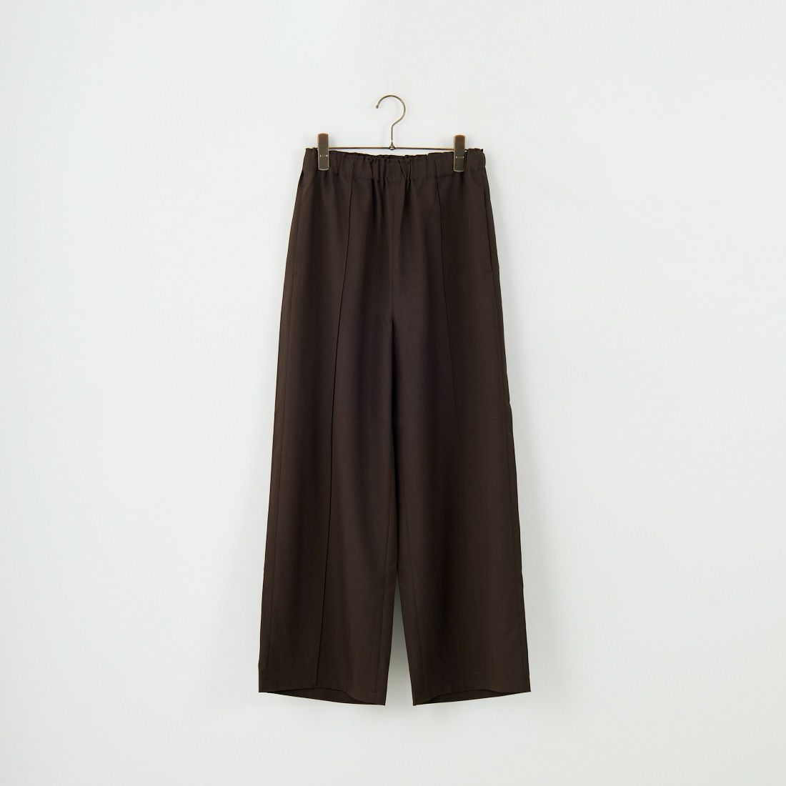 anuke [アンヌーク] ピンタックワイドパンツ [62520730] BRN