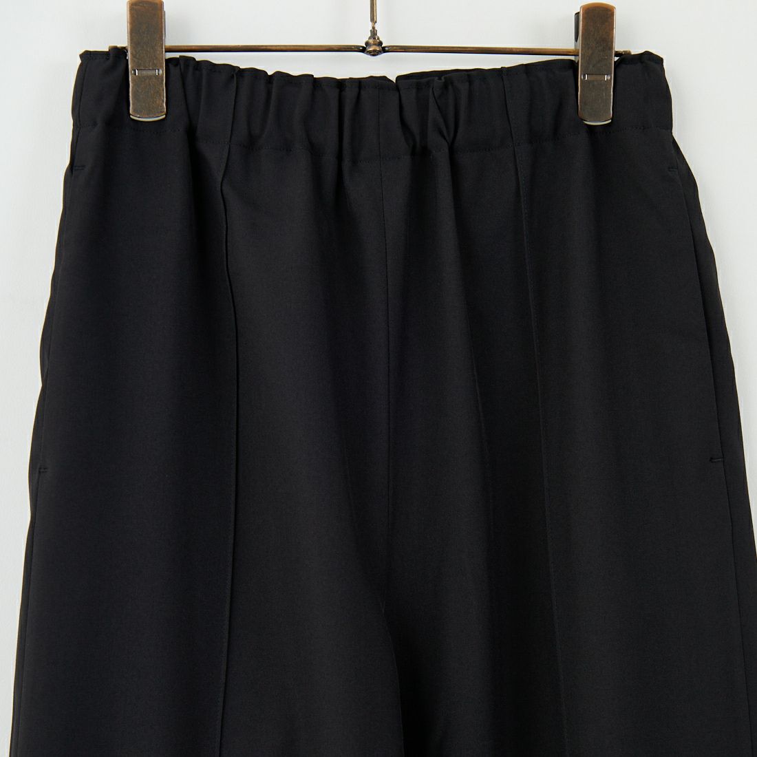 anuke [アンヌーク] ピンタックワイドパンツ [62520730] BLK