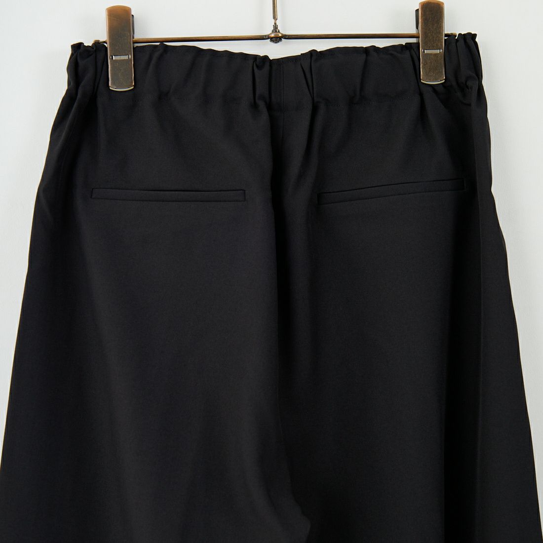 anuke [アンヌーク] ピンタックワイドパンツ [62520730] BLK