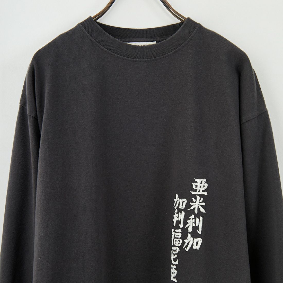 ILL ONE EIGHTY [イル ワンエイティ] アメリカンウェーブ ロングスリーブTシャツ [ILL252-02B] BLACK