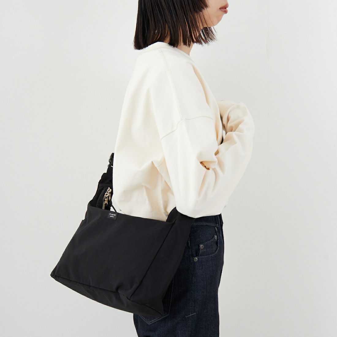 STANDARD SUPPLY [スタンダードサプライ] トライアングルショルダーバッグ [4100185] 11 BLACK