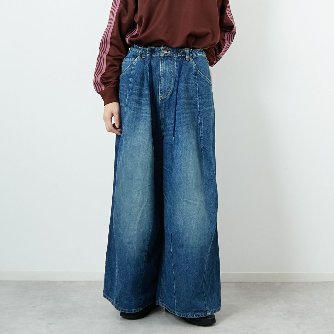 A INDIGO&&モデル身長：162cm 着用サイズ：1&&