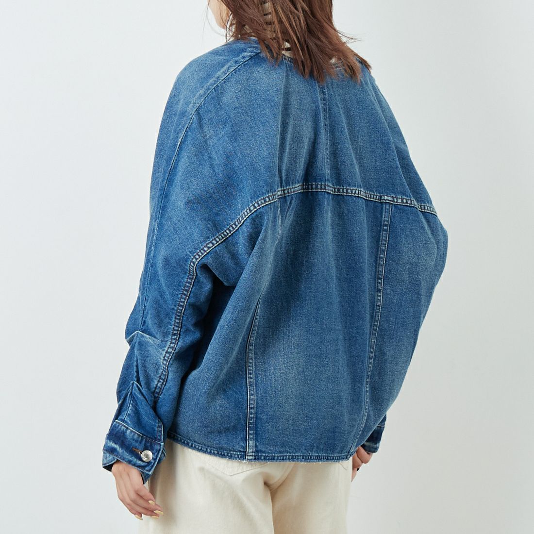 ANTGAUGE [アントゲージ] カーデGジャン [AA717] 36 ﾕｰｽﾞﾄﾞ &&モデル身長：167cm 着用サイズ：F&&