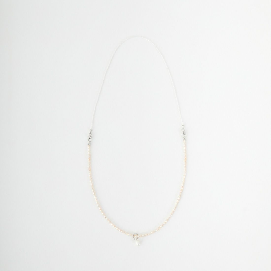 STELLA CIFFON [ステラシフォン] 淡水パールコンビネーションネックレス [AST3-26N10] 00 SILVER