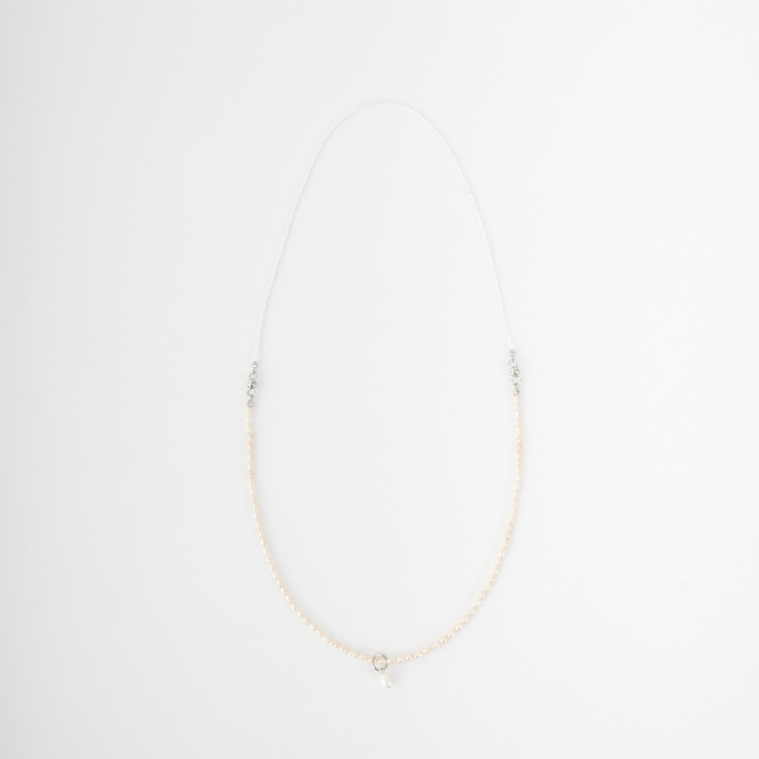 STELLA CIFFON [ステラシフォン] 淡水パールコンビネーションネックレス [AST3-26N10] 00 SILVER