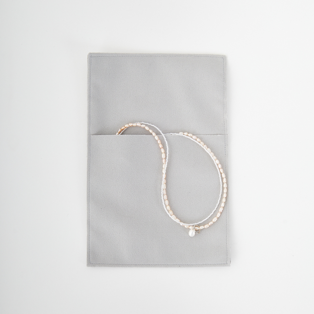 STELLA CIFFON [ステラシフォン] 淡水パールコンビネーションネックレス [AST3-26N10] 00 SILVER