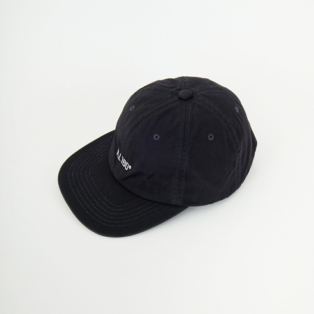 ILL ONE EIGHTY [イル ワンエイティ] ロゴ刺繍キャップ [ILL251-57BC] BLACK
