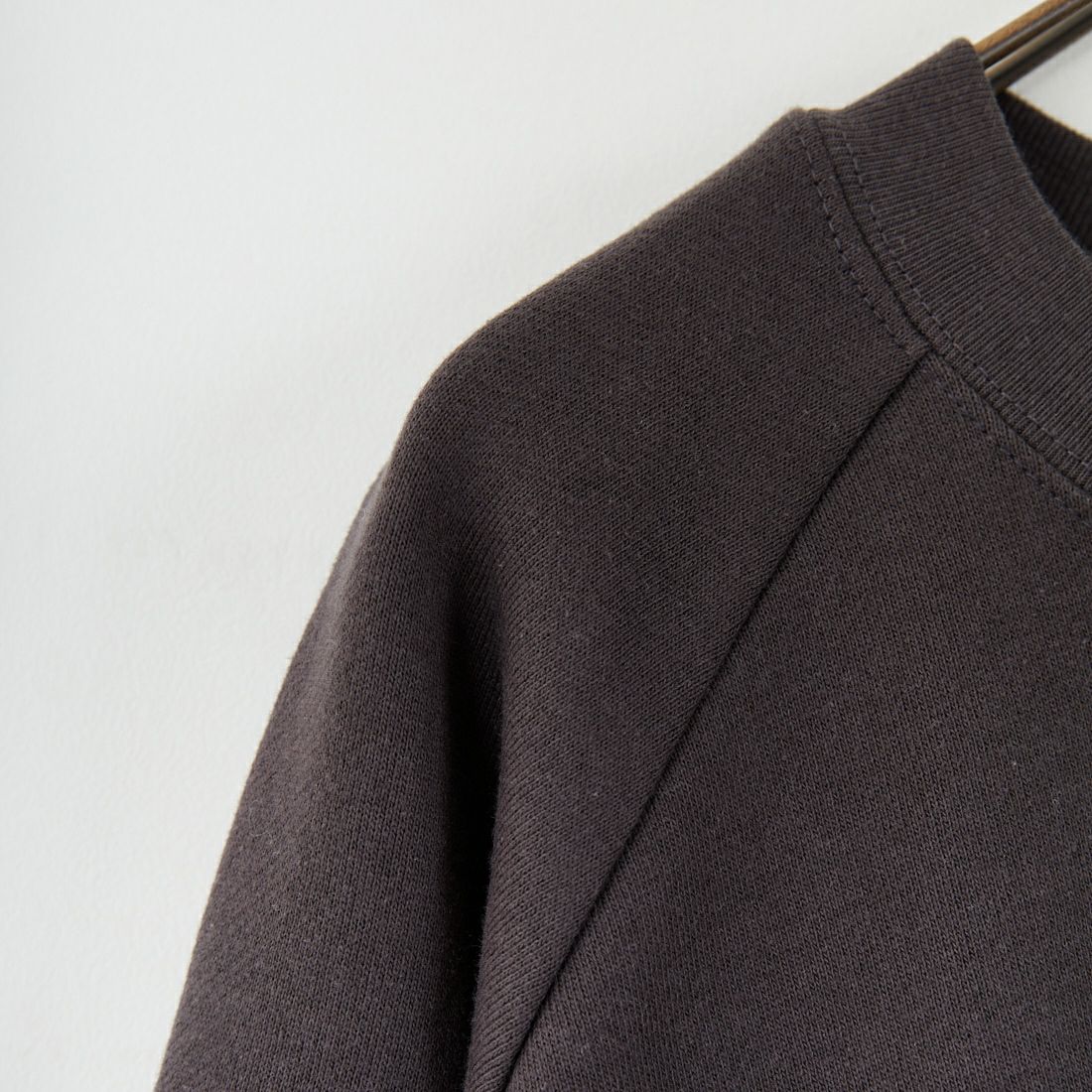 Health knit [ヘルスニット] 別注 ショート丈 クラシックラグランスリーブスウェット [HR25F-L269IN-JF] CHARCOAL