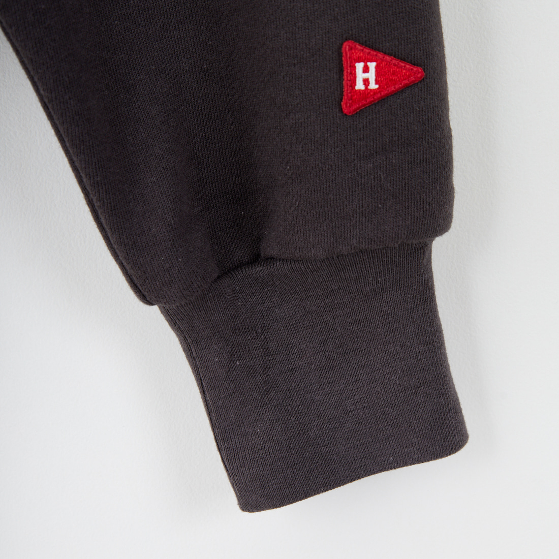Health knit [ヘルスニット] 別注 ショート丈 クラシックラグランスリーブスウェット [HR25F-L269IN-JF] CHARCOAL