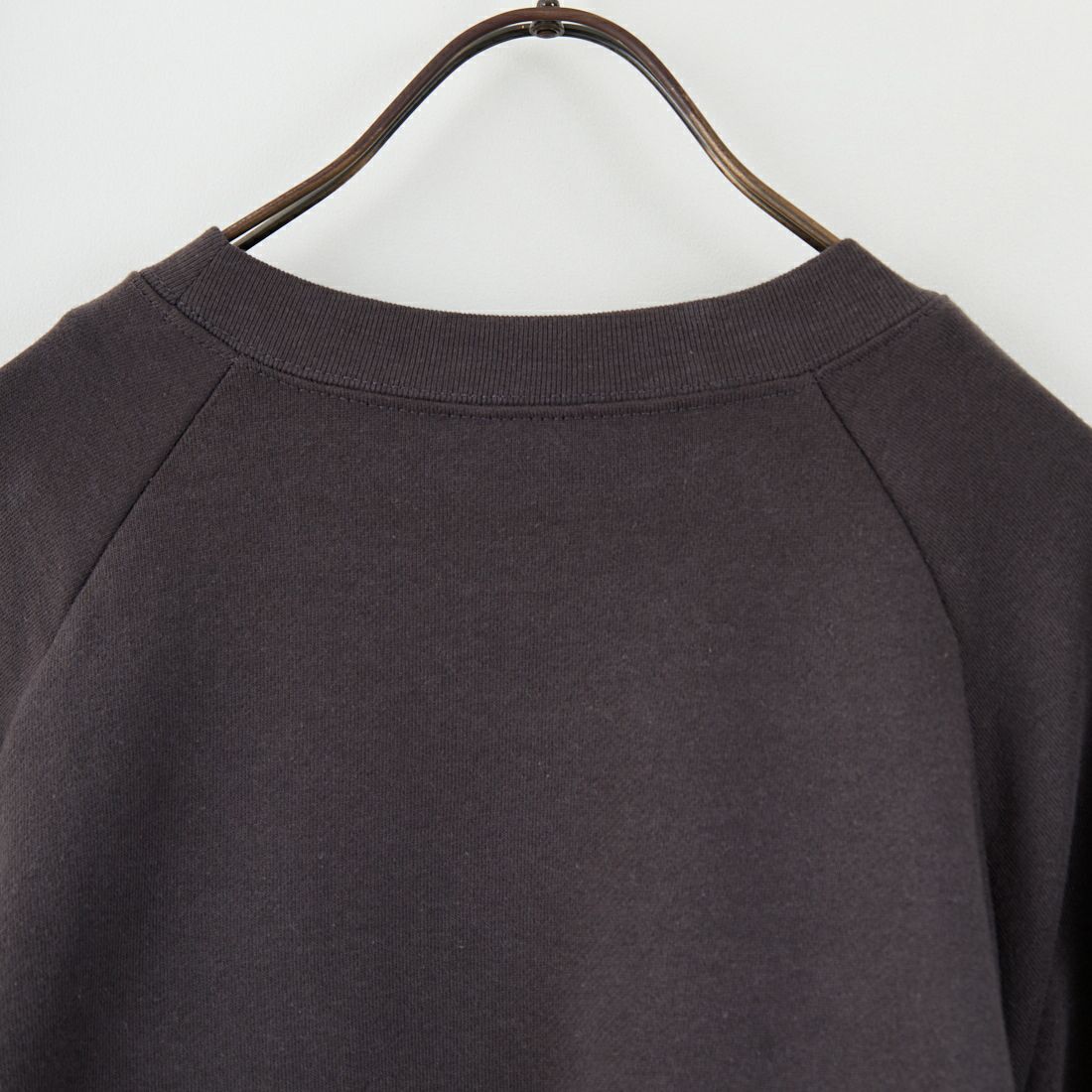 Health knit [ヘルスニット] 別注 ショート丈 クラシックラグランスリーブスウェット [HR25F-L269IN-JF] CHARCOAL