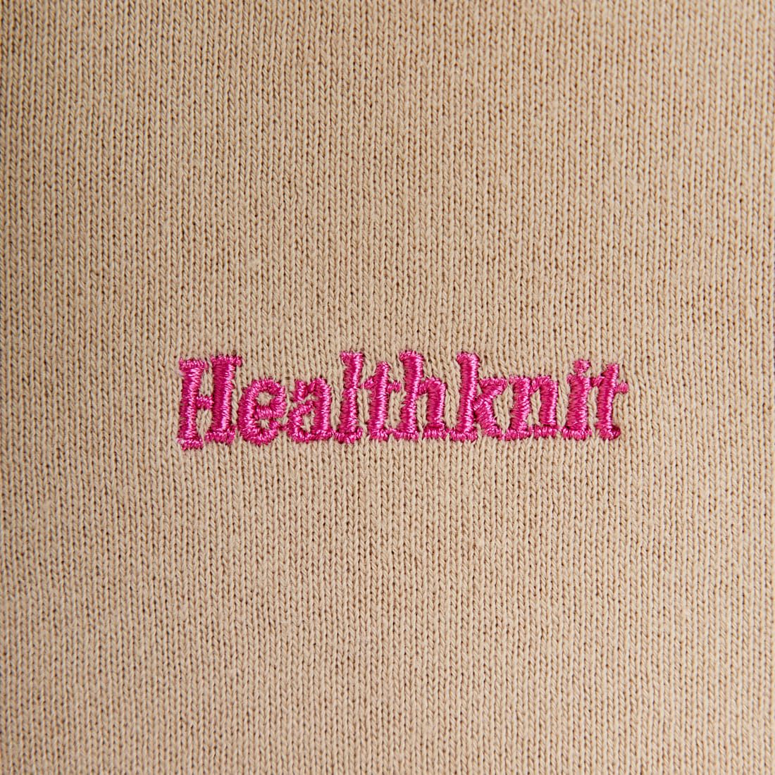Health knit [ヘルスニット] 別注 ショート丈 クラシックラグランスリーブスウェット [HR25F-L269IN-JF] BEIGE