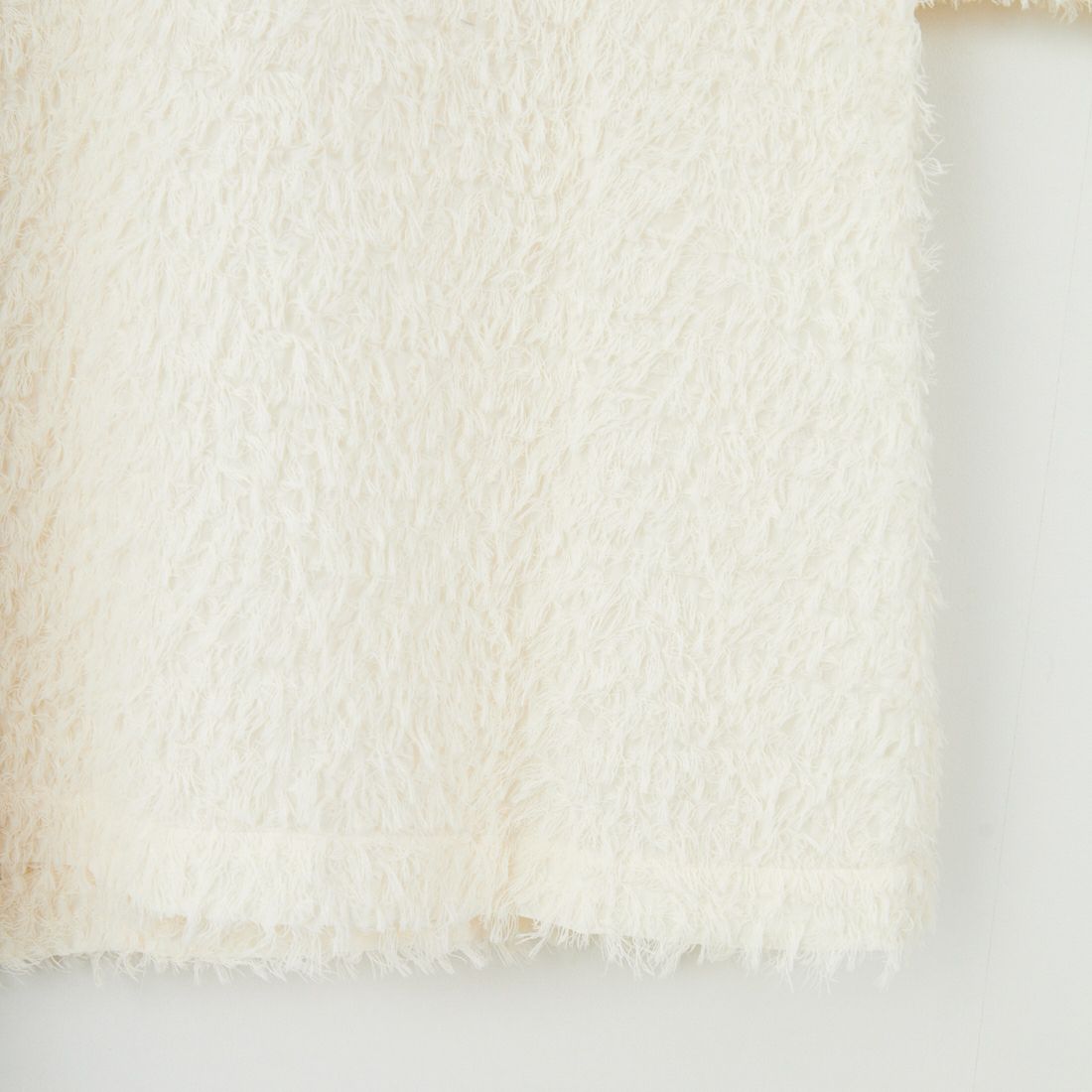 STELLA CIFFON [ステラシフォン] シアーカットジャガードブラウス [ST3-26406] 02 WHITE