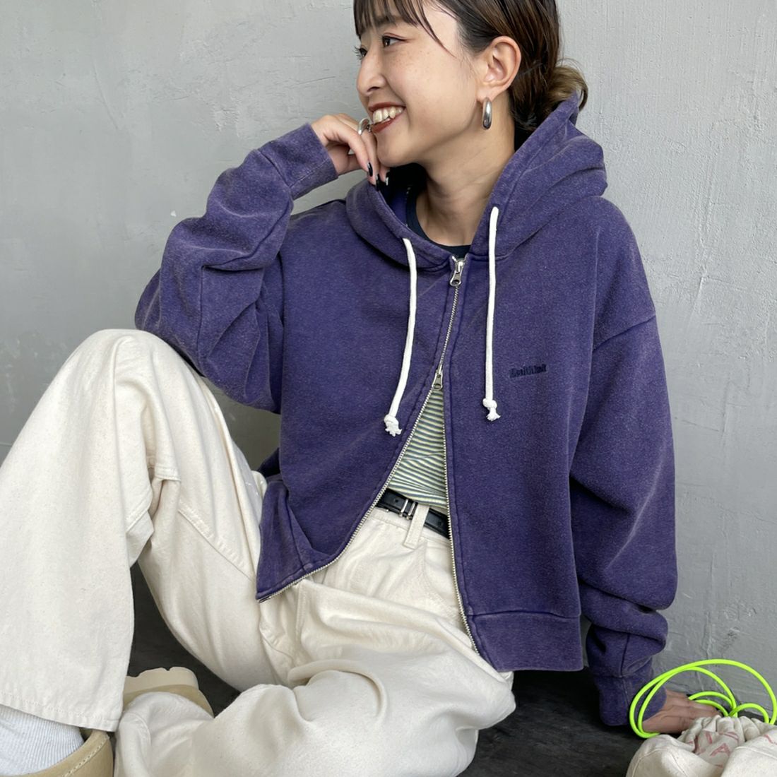 NAVY&&モデル身長：150cm 着用サイズ：F&&