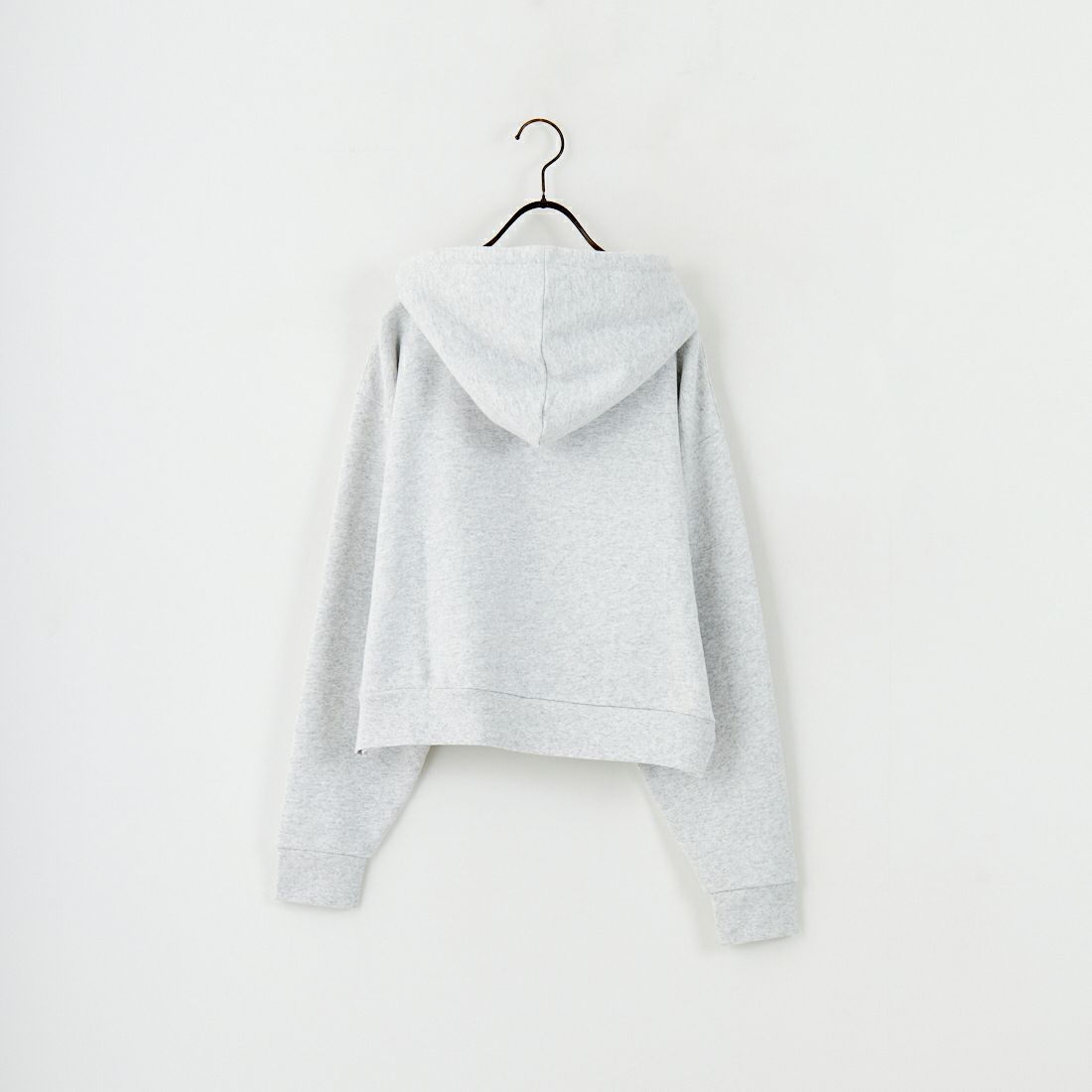 Health knit [ヘルスニット] 別注 ショート丈 クラシックスウェットジップパーカー [HR25F-L270IN-JF] H.GRAY