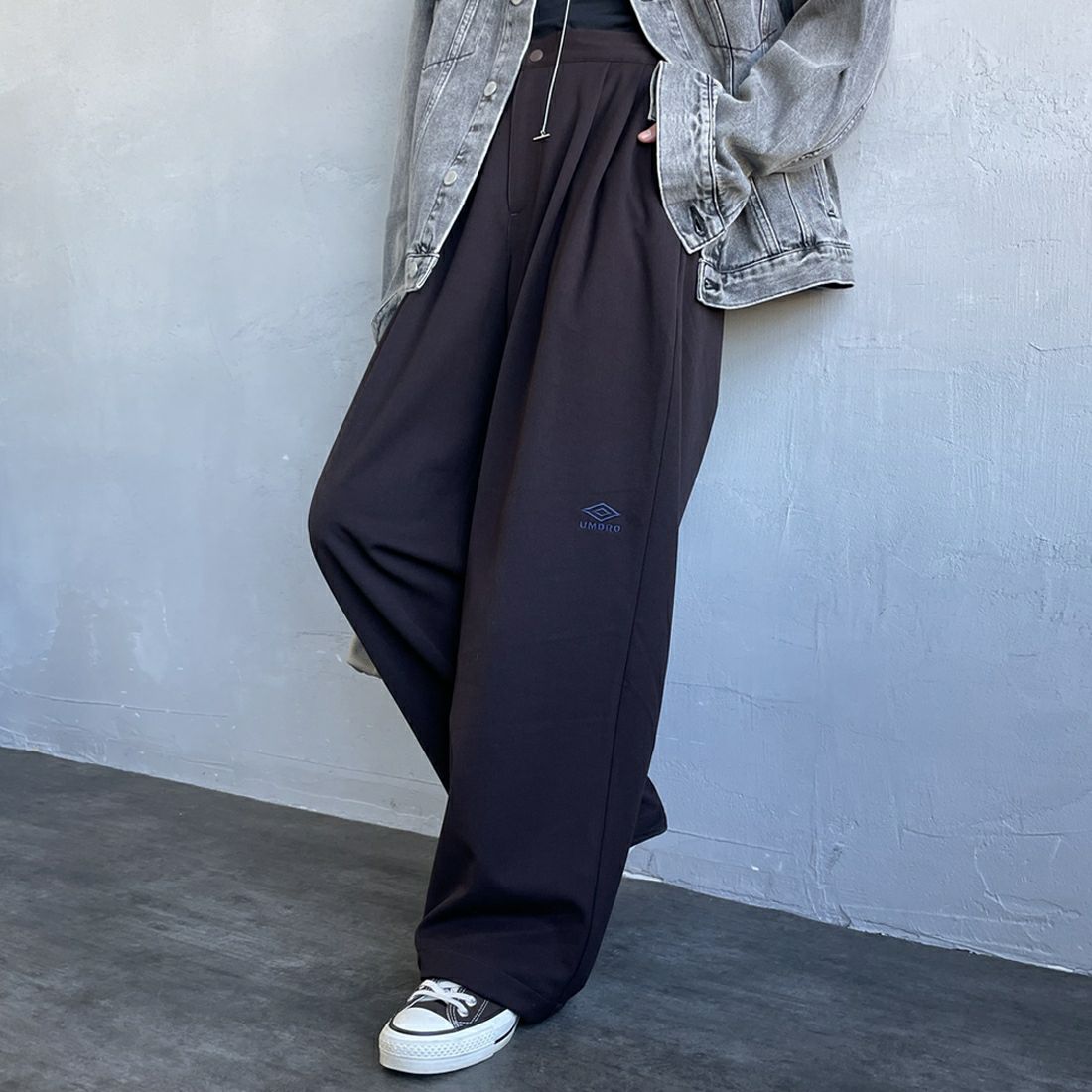 BROWN&&モデル身長：158cm 着用サイズ：S&&