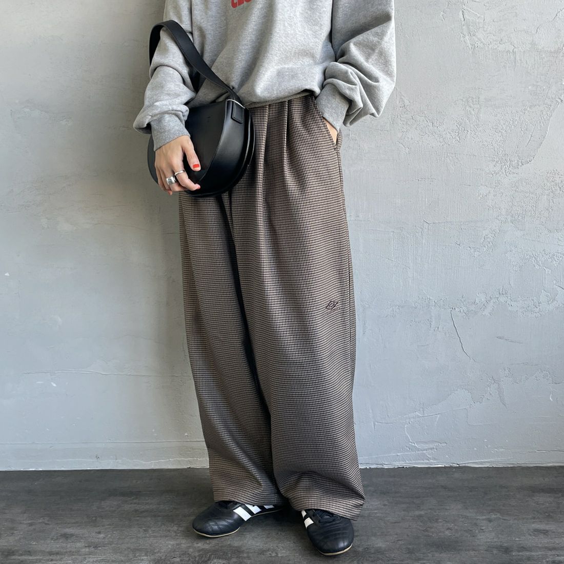 CHECK&&モデル身長：160cm 着用サイズ：S&&