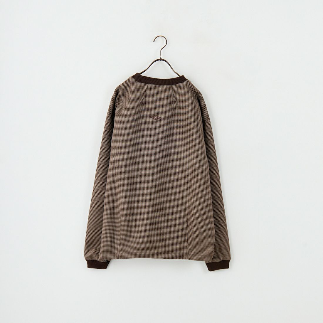 UMBRO [アンブロ] 別注 ワンポイント刺繍ロゴ ドローコードスウェット [KBT126-NK-PO2-MS-JF] CHECK