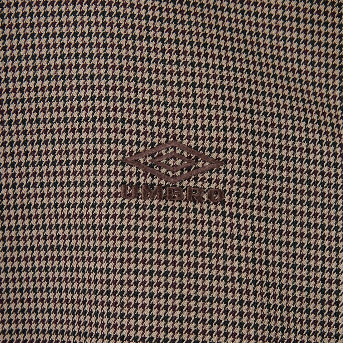 UMBRO [アンブロ] 別注 ワンポイント刺繍ロゴ ドローコードスウェット [KBT126-NK-PO2-MS-JF] CHECK