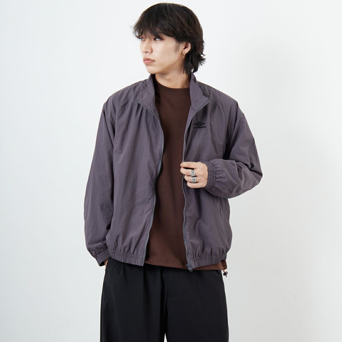 UMBRO [アンブロ] 別注 ナイロントラックブルゾン [KBT126-NK-JK1-MS