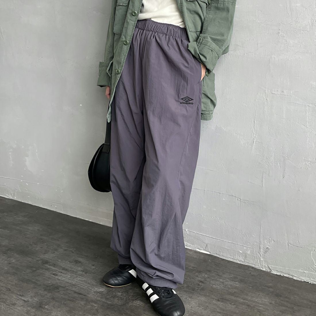 【予約商品】UMBRO [アンブロ] 別注 ナイロントラックパンツ [KBT126-NK-PT1-MS-JF]