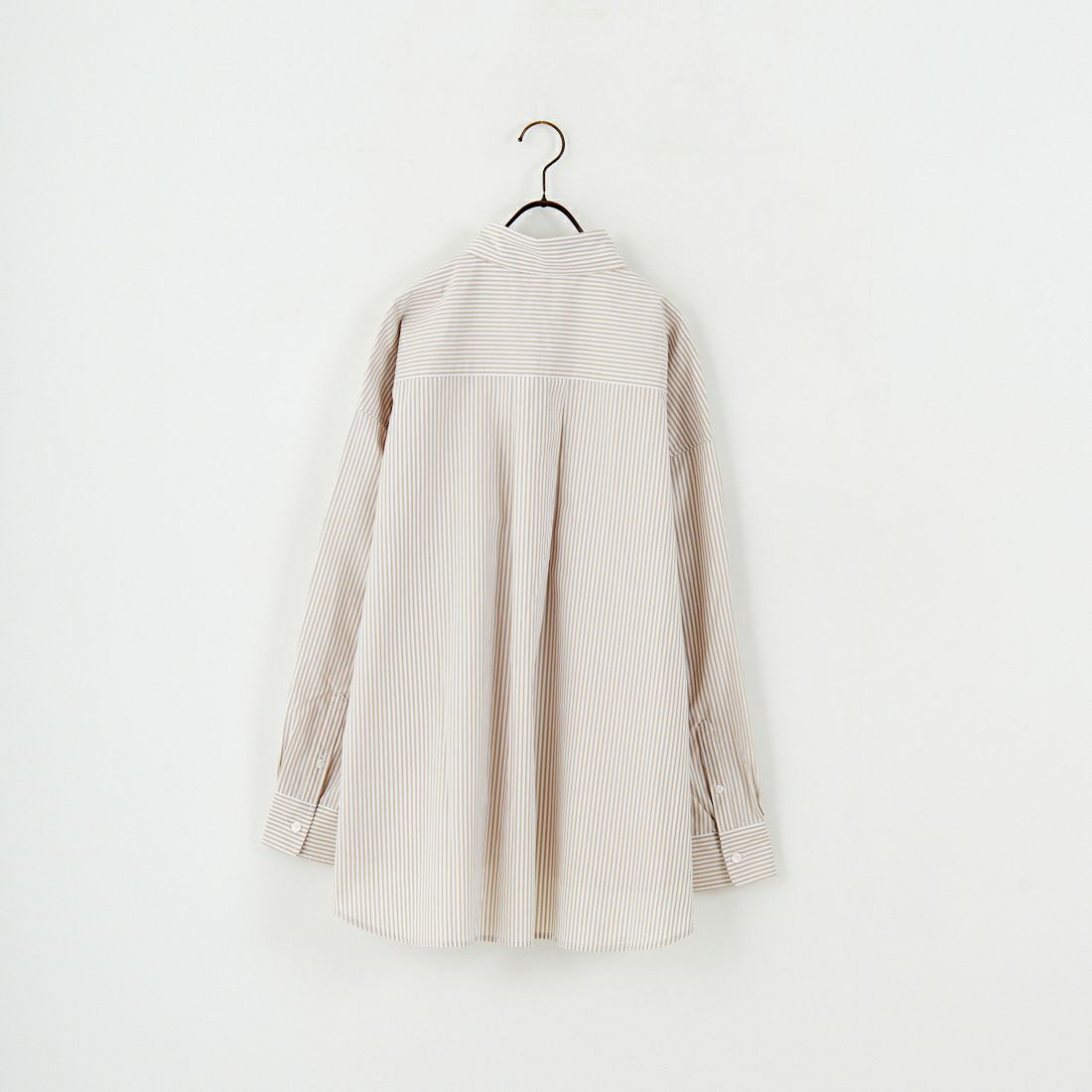 USINE [ユジーヌ] オーバーサイズドレスシャツ [IN1-SH-5] BEG ST