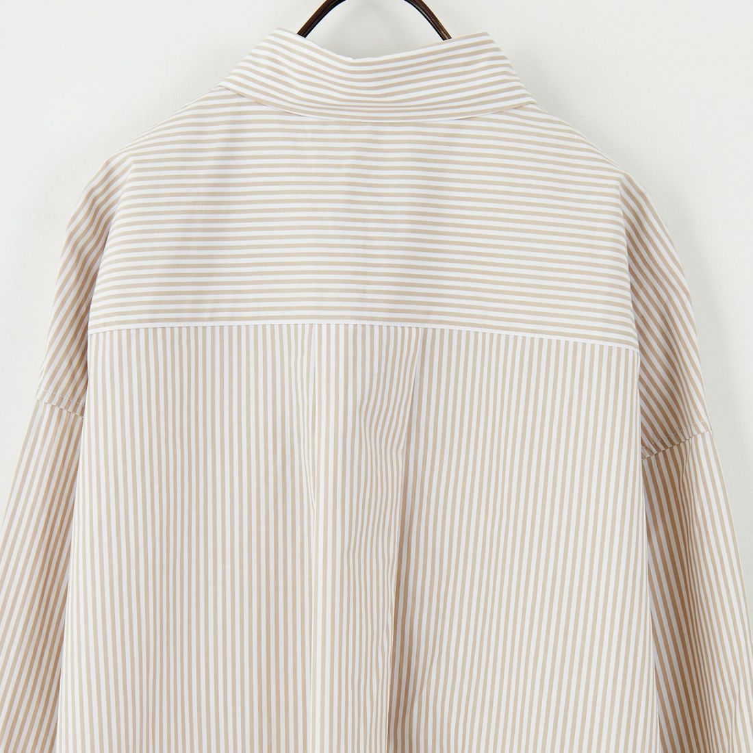 USINE [ユジーヌ] オーバーサイズドレスシャツ [IN1-SH-5] BEG ST
