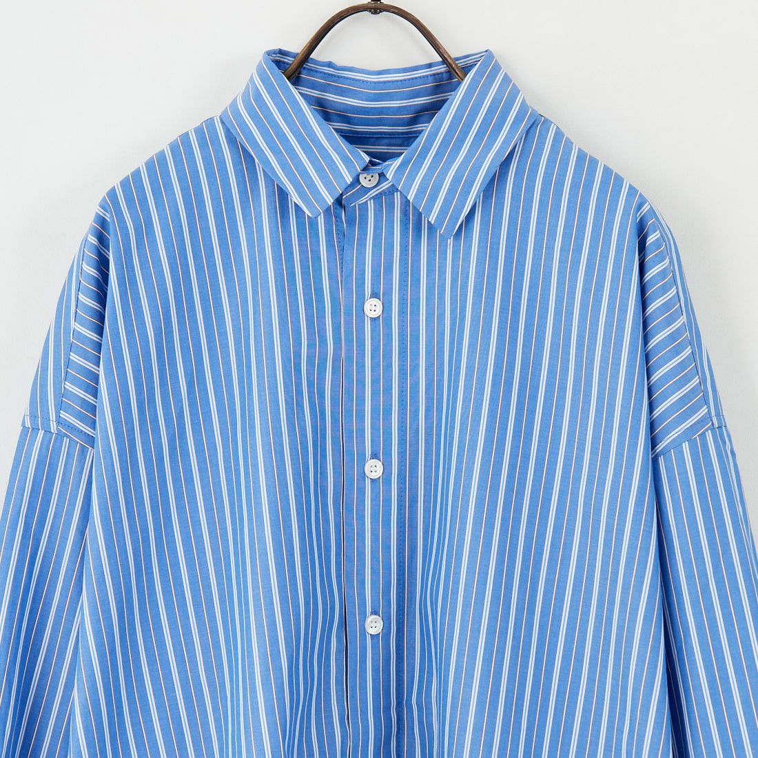 USINE [ユジーヌ] オーバーサイズドレスシャツ [IN1-SH-5] BLU ST