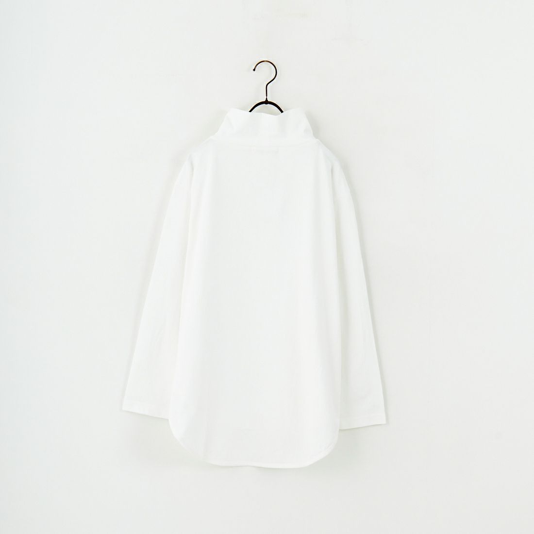 tumugu: [ツムグ] 裾ラウンドハイネックロングTシャツ [TC22301] 02 OFF