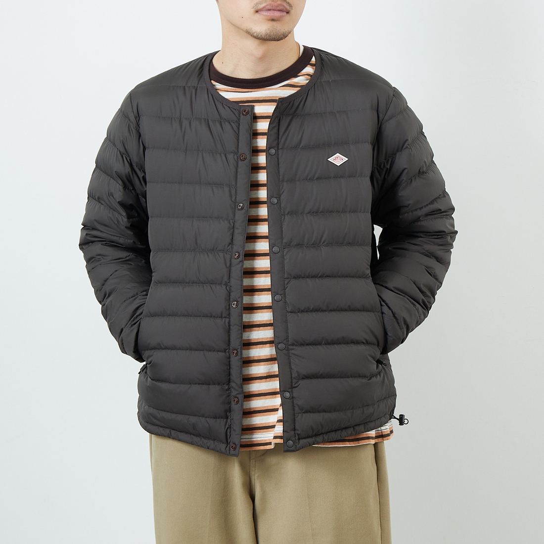 DANTON [ダントン] インナーダウン クルーネックジャケット [DT