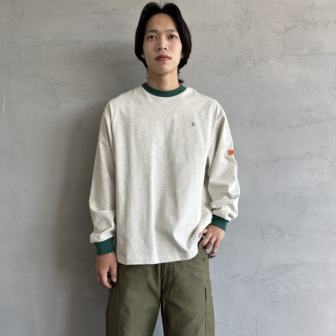 A.OAT/DGRN&&モデル身長：179cm 着用サイズ：L&&