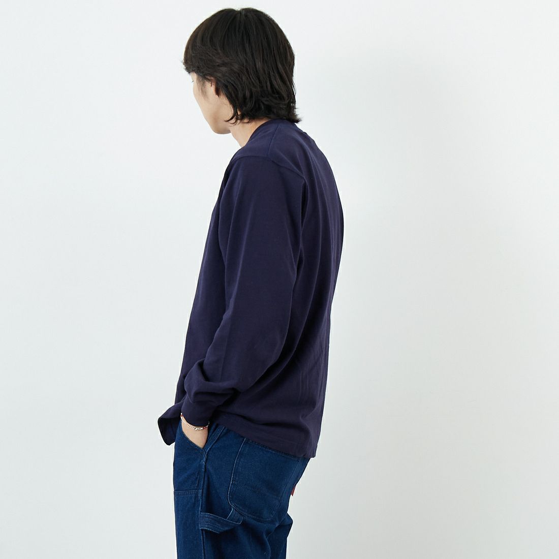 L.L.BEAN [エルエルビーン] ユニオン ロングスリーブTシャツ [5475-1031] 09 WHITE
