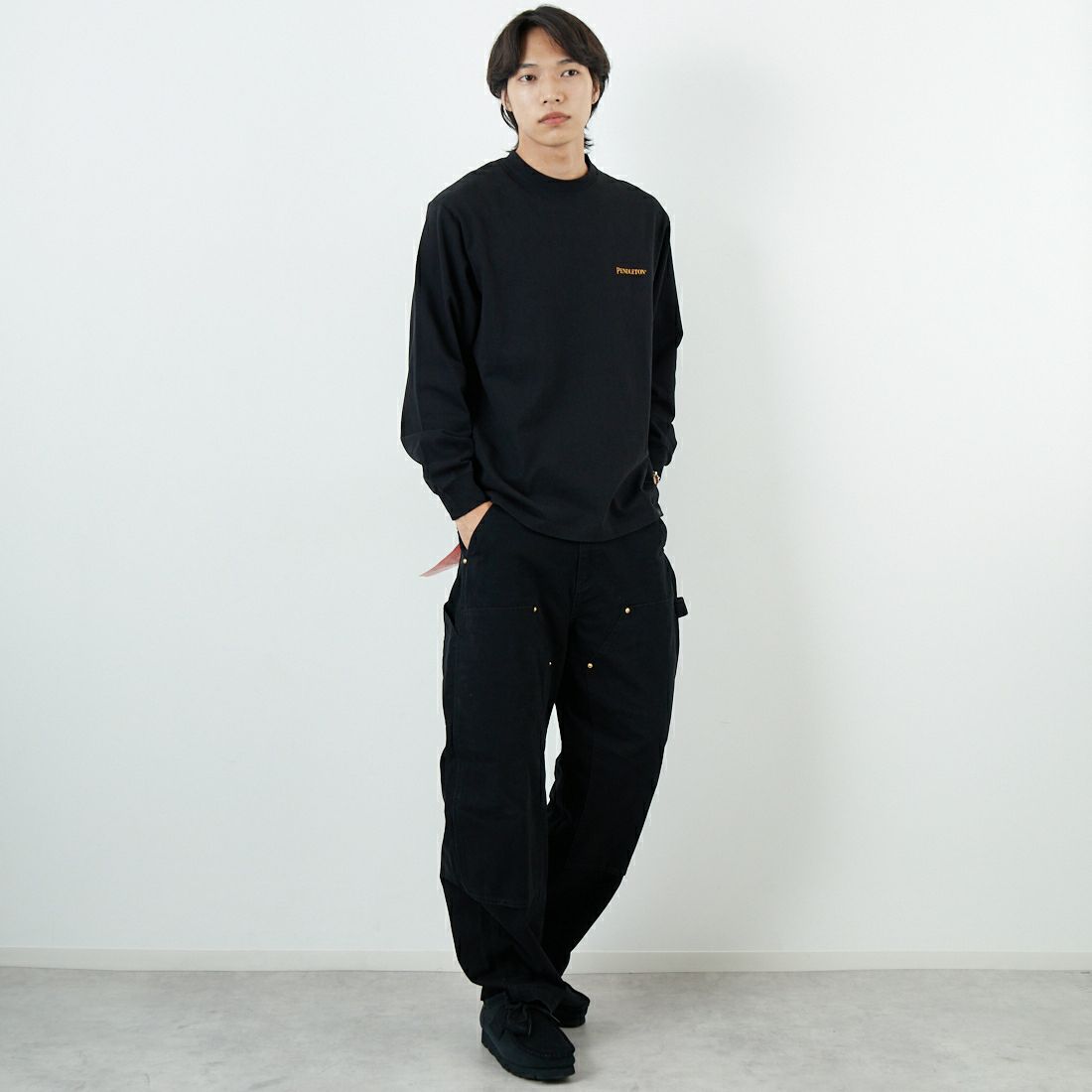PENDLETON [ペンドルトン] バックプリント ロングスリーブTシャツ [5475-1015] 49 BLACK H