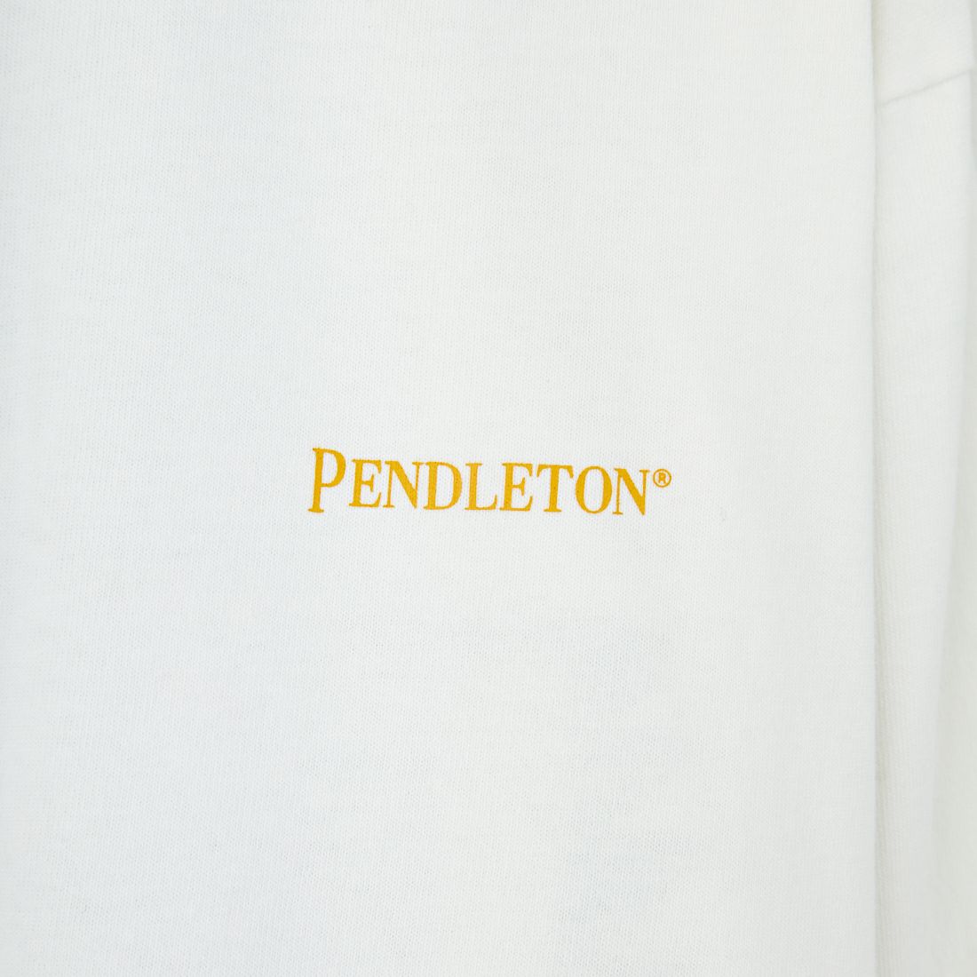 PENDLETON [ペンドルトン] バックプリント ロングスリーブTシャツ [5475-1015] 09 O.WHITE
