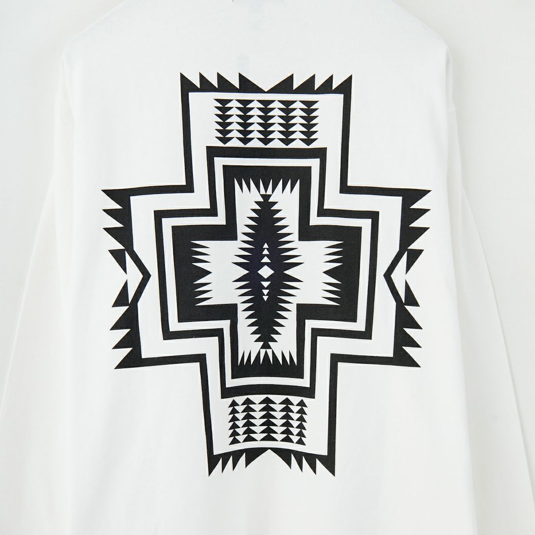 PENDLETON [ペンドルトン] バックプリント ロングスリーブTシャツ [5475-1015] 09 O.WHITE