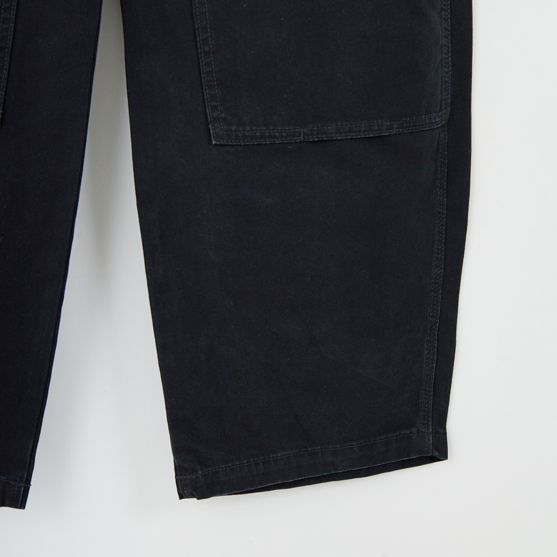 Jeans Factory Clothes [ジーンズファクトリークローズ] STANDARD ダブルニーダックカーブペインターパンツ [JFC-254-064] BLACK