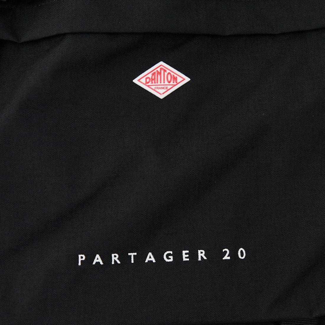 DANTON [ダントン] コーデュラキャンバスデイパック [PARTAGER-20] BLACK