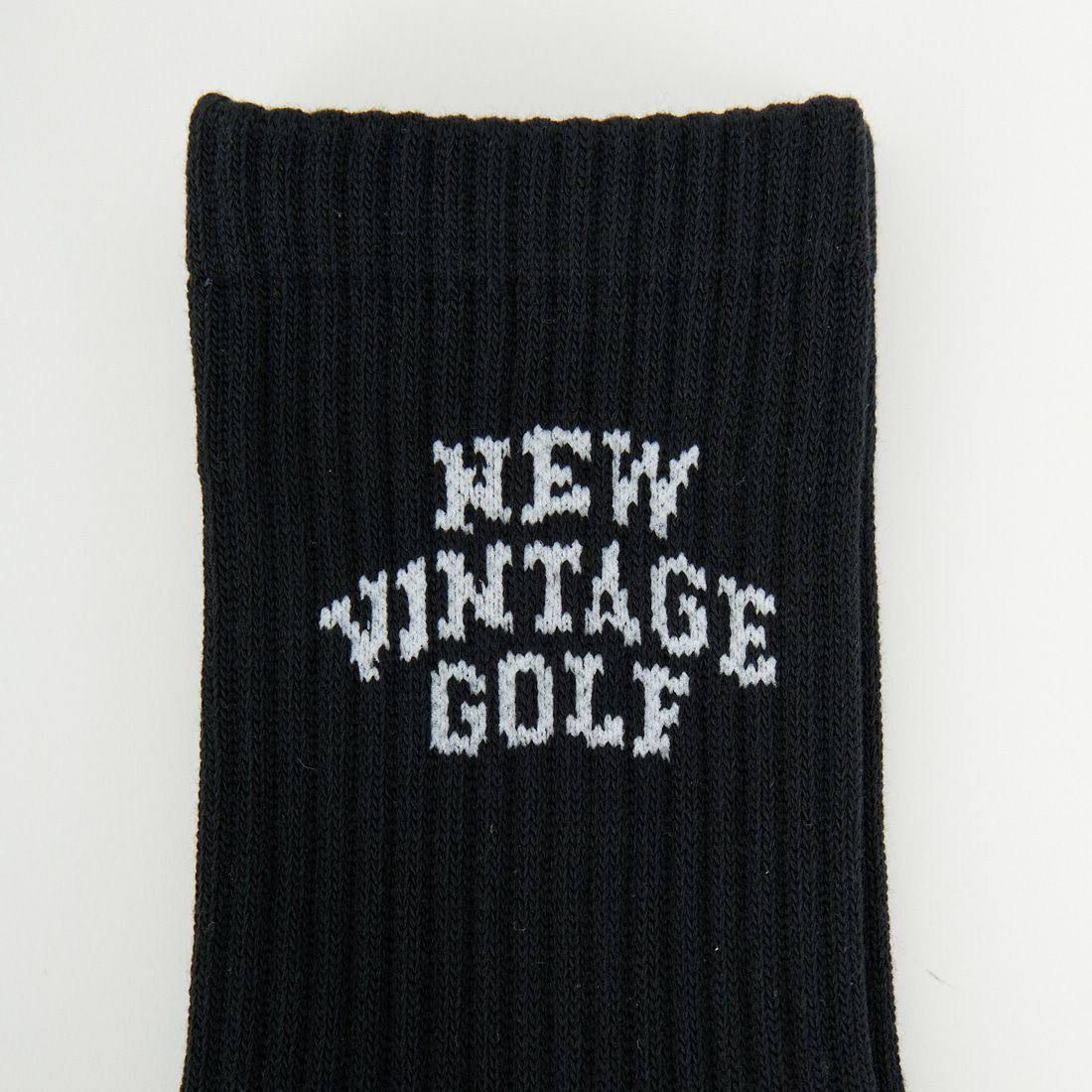 NEW VINTAGE GOLF [ニュービンテージゴルフ] Got Par3 ソックス [NVG-0316] BLACK